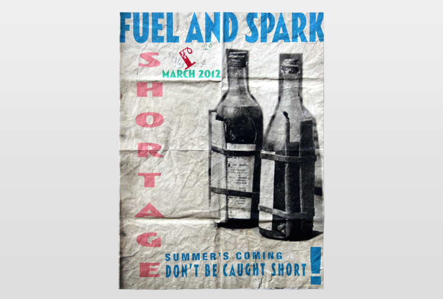 Fuel and spark Plakatduck (limitiert und distressed)